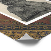 Poster ART Recyclé : 1900 EURO ARCHITECTURE 4 CARTES POST (Coin)