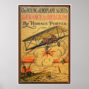 Poster ART Recyclé : 1917 LIVRE POUR ENFANTS COUVRE 'EURO