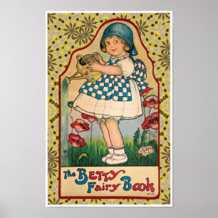 Poster ART Recyclé : 1920 LIVRE COVER ILLUSTRATION