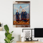 Poster Art religieux chrétien (Bureau à domicile)