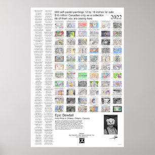 Poster Art rêveur de l'affiche 13