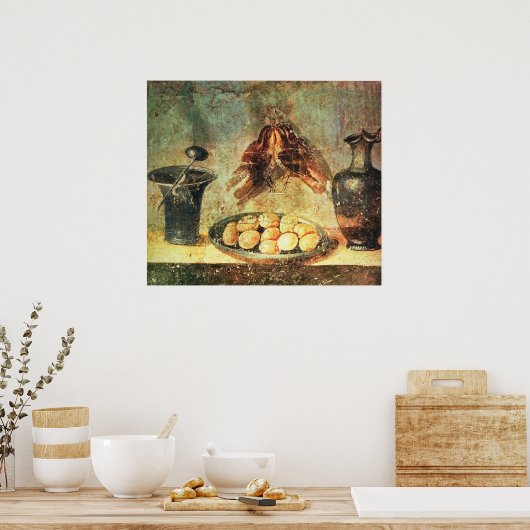 Poster Art romain (Cuisine)