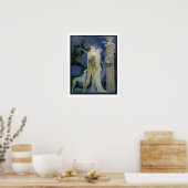 Poster Art Romantique Nouveau Couple Avec Greyhound (Cuisine)