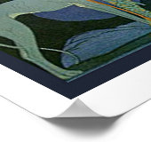 Poster Art Romantique Nouveau Couple Avec Greyhound (Coin)