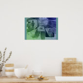 Poster Art salle de bain (Cuisine)
