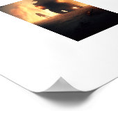 Poster Art scène d'action militaire (Coin)