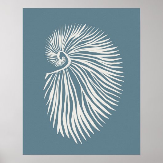 Poster Art Sea Shell (Devant)