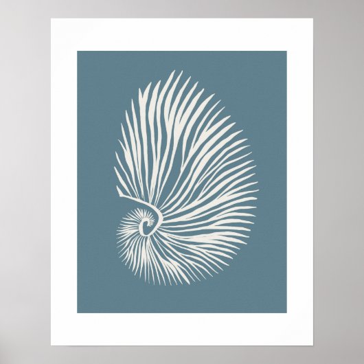 Poster Art Seashell (Devant)
