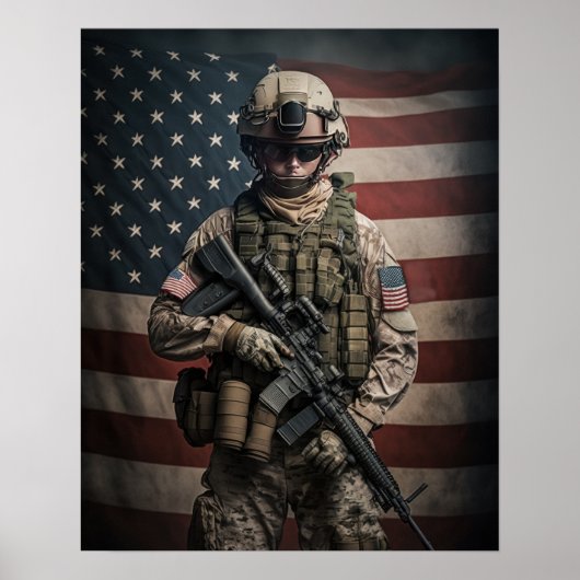 Poster Art Soldier (Devant)