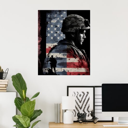 Poster Art Soldier (Bureau à domicile)