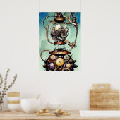 Poster Art Steampunk (Cuisine)