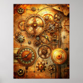 Poster Art Steampunk (Devant)