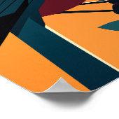 Poster Art Stylisé Oiseaux Galerie Art Oiseau de PreyArt (Coin)