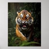 Poster Art Tiger (Devant)