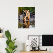 Poster Art Tiger Cub (Bureau à domicile)