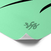 Poster Art Toucan Abstrait (Coin)