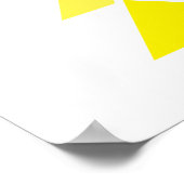 POSTER ART TRIANGLE GRAPHIQUE (Coin)