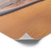 Poster Art TV personnalisé en mémoire du chat de plage nu (Coin)