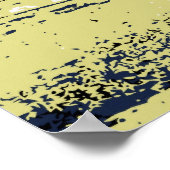 Poster Art vectoriel, cowboy de rodéo buccal bronco (Coin)