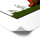 Poster Art vectoriel de football rétro (Coin)