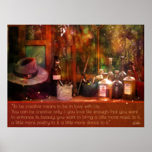 Poster Art, Vie et Créativité