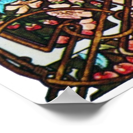 Poster Art vintage (Coin)