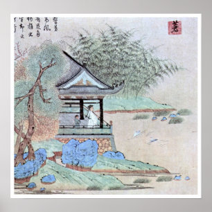 Poster Art vintage chinois ancien