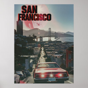 Poster Art Vintage de San Francisco