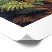 Poster Art vintage des écureuils (Coin)