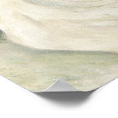 Poster Art vintage "Enfant avec chat" de Renoir (Coin)