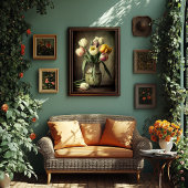 Poster Art vintage Floral Téléchargeable - Tulipes Printe