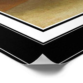 Poster Art Vintage Le Tzigane couché 1897 (Coin)