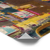 Poster Art vintage - NYC Times Carré, (Coin)