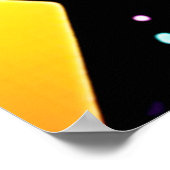 Poster Art vortex chromatique (Coin)