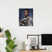 Poster Art Vrouw Soldaat (Thuiskantoor)