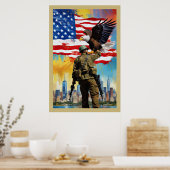 Poster Art Watchman Soldier (Cuisine)
