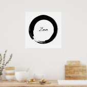 Poster Art zen (Cuisine)