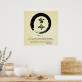 Poster Art zen (Cuisine)