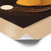 Poster Arte Abstracto Solar Renacer Natural (Coin)