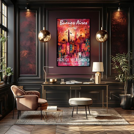 Poster Arte Contemporáneo Buenos Aires