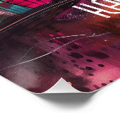 Poster Arte Contemporáneo Vibrante de Sídney (Coin)