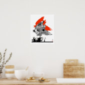 Poster Artefact corbeau (Cuisine)