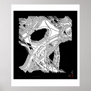 Poster Artefact de poésie martienne