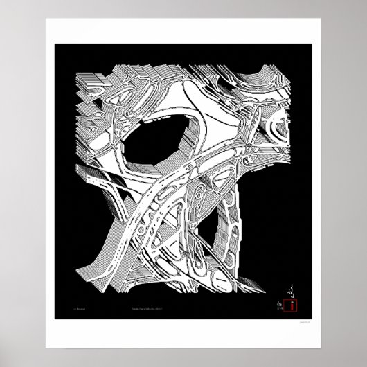 Poster Artefact Poétique Martian (Devant)