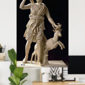 Poster Artémis / Déesse grecque / NASA / (Bureau à domicile)