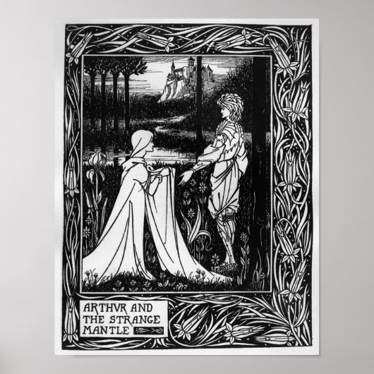 Poster Arthur et l'étrange manteau (Devant)