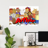 Poster Arthur et ses amis (Bureau à domicile)
