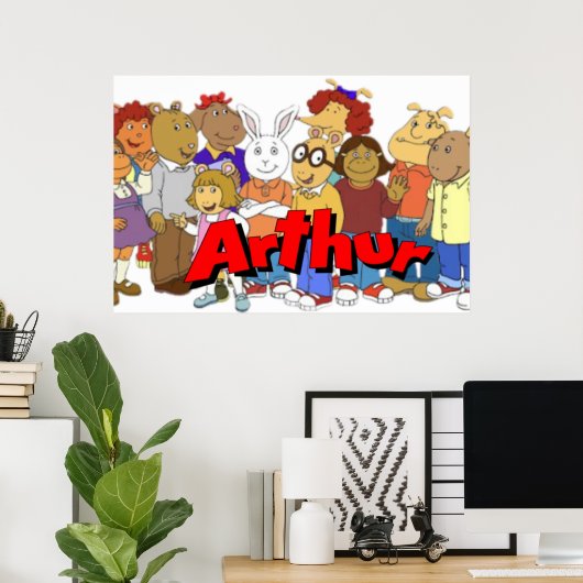 Poster Arthur et ses amis (Bureau à domicile)