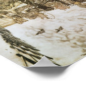 Poster Arthur Rackham | Hiver à Kensington Gardens de (Coin)