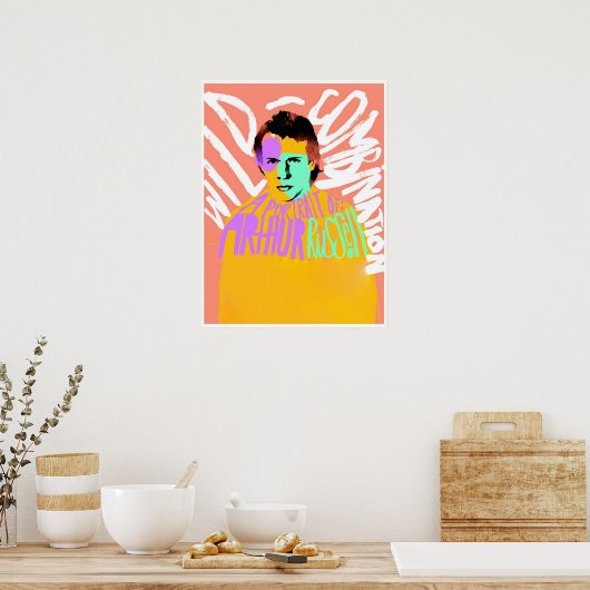 Poster Arthur Russel 4 (Cuisine)